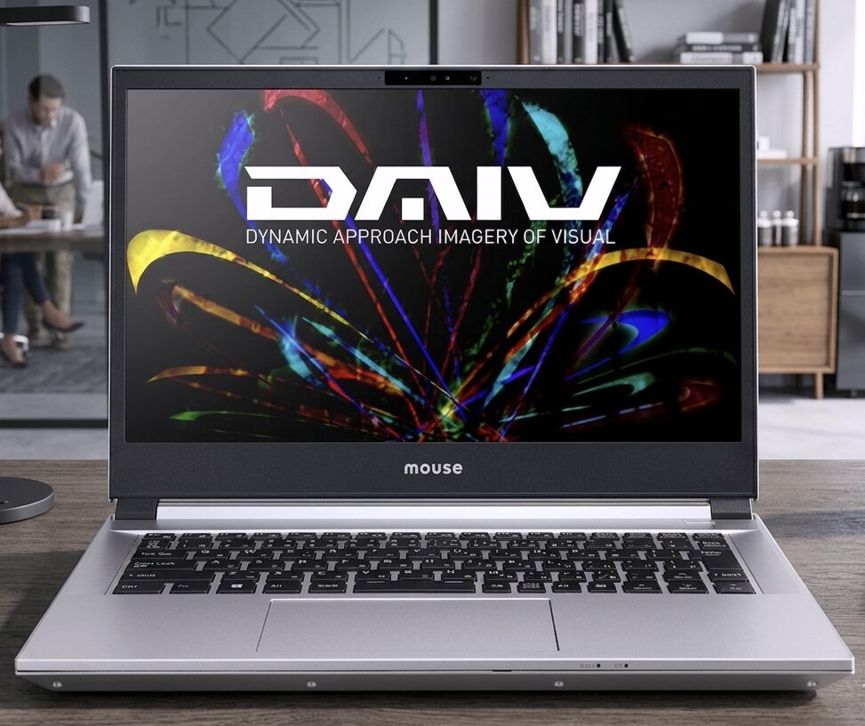 マウスコンピューター DAIV S4-I7G60SR-D。動画編集に最適な拡張性と国内サポートが魅力。